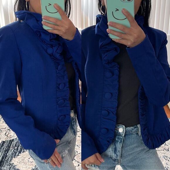 Blue blazer by INC - Picture 1 of 12